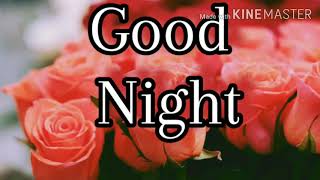 good night images photos with rose flower wishes for whatsapp status, fb status, insta story