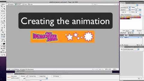 Fireworks CS5 Animated Gif Tutorial