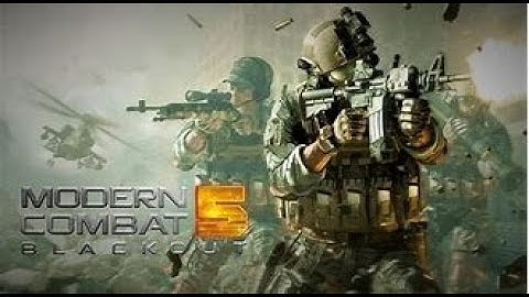Modern combat -5 Playing for the first time in PC