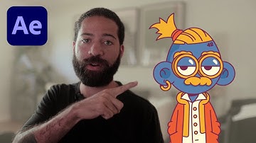 Animating a character using keyframes in Adobe After Effects