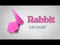 How to Make an Origami Easter Rabbit | Easy Paper Bunny | DIY