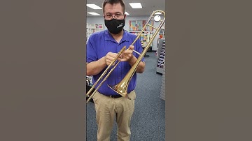 How To Hold the Trombone