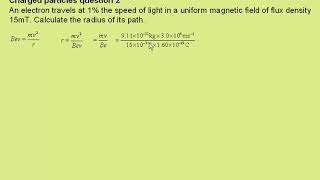 charged particles question 2