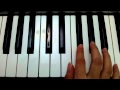ترنيمة قلبه حنين Piano Tutorial