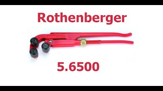 Устройство для обработки края резьбы Rothenberger 5.6500. Обзор инструмента.