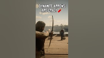 Dynamite Arrows are OP - RDR2 #shorts #rdr2 #gaming