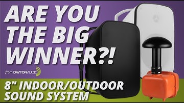 The Outdoor Speaker System Winner Announced!