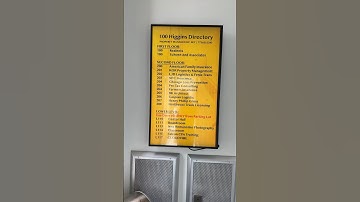 How to make a VERTICAL sign on LG 43SM5C TV horizontal monitor