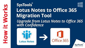 How to Migrate Lotus Notes to Office 365 | Lotus Domino to Office 365 Migration