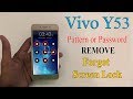 Vivo Y53 Pattern or Password Forgot | Remove Pattern or Password lock