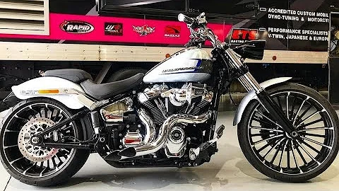 2023 Harley Breakout 117 - 130 Hp 144 TQ - by Sunset Powerhouse Dyno amazing work with our Exhaust