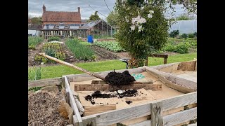 Compost making and results from varied sizes of heap