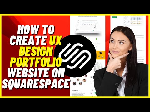 How to Create UX Design Portfolio Website on Squarespace (Full Guide)