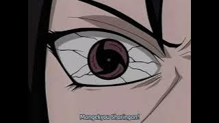 Itachi saying mangekyou sharingan