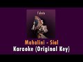 MAHALINI - SIAL (KARAOKE ORIGINAL KEY)