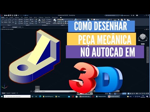 Vídeo: Como você faz anotações no AutoCAD 3D?