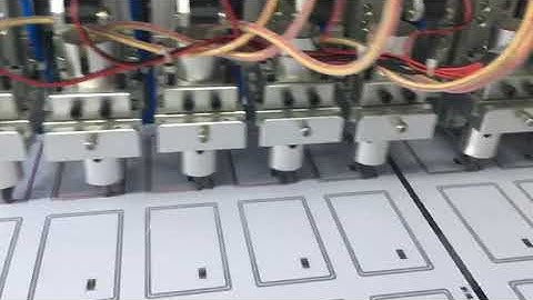 Dejian Rfid inlay manufacturing process