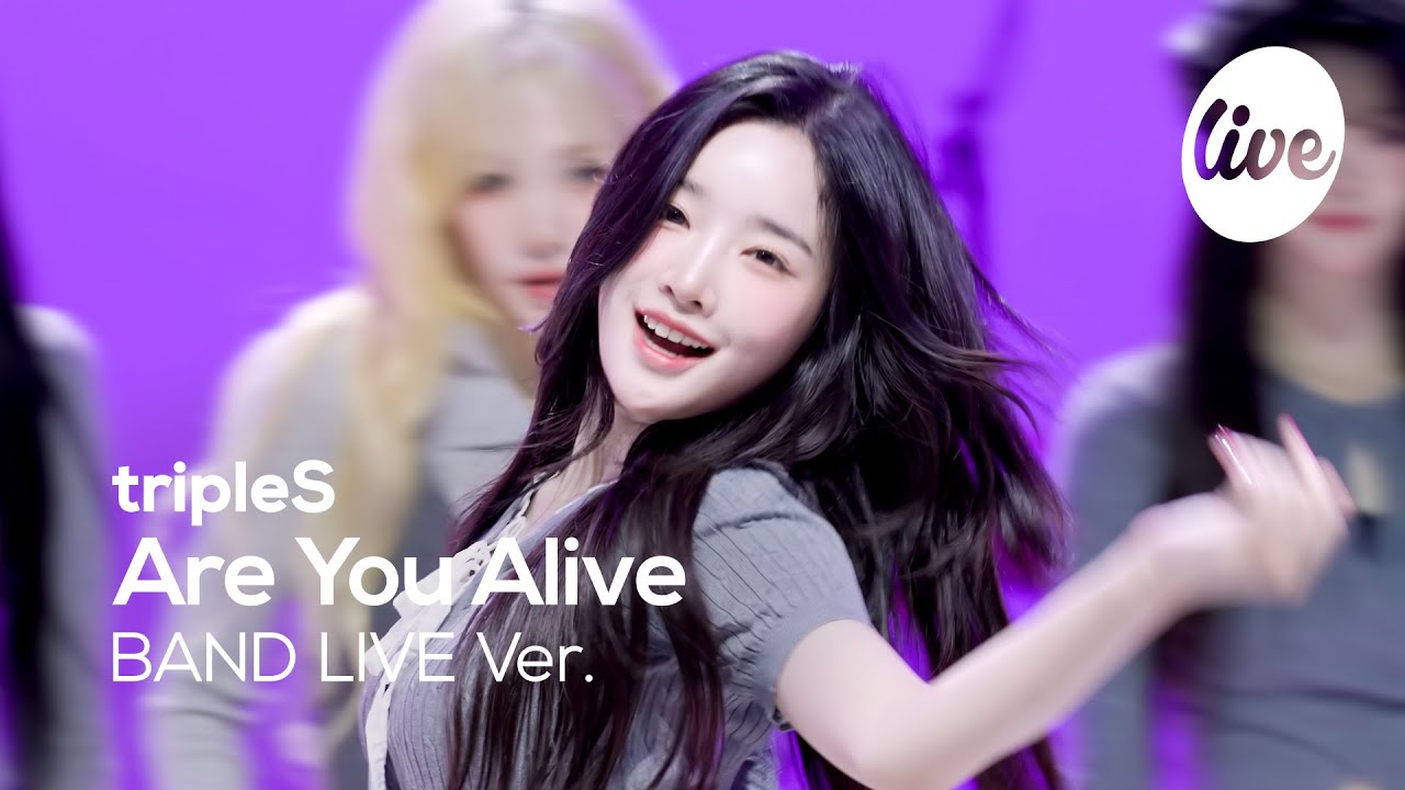 [4K] tripleS (트리플에스) “깨어 (Are You Alive)” 잇츠라이브에 등장한 24인 완전체🌼 Band LIVE  [it’s KPOP LIVE 잇츠라이브]