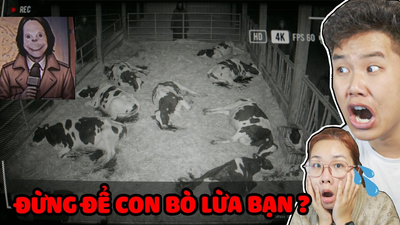 Tôi Lắp Camera ở Chuồng Bò Phát Hiện Điều Đáng Sợ Này ?! bqThanh & Ốc Chơi The Cattle