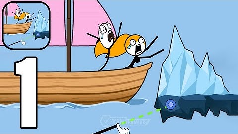 Escape Rope - Gameplay Walkthrough Part 1 Levels 1-25 (Android,iOS)