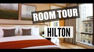 Room Tour Hotel NYC (Hilton) | StephTVlogs