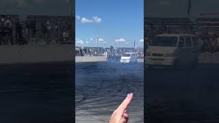 Rotary Carry Van Ripping Up Hampton Downs Skid Pad