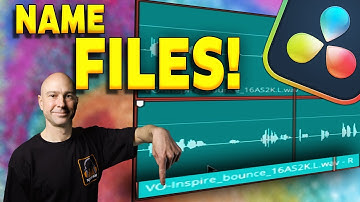 Name VOICEOVER Recordings Easily in DaVinci Resolve! | Quick Tip Tuesday!
