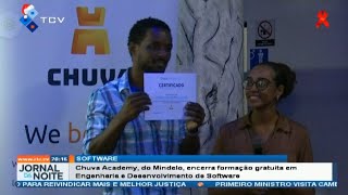 Chuva Academy, do Mindelo, encerra formação gratuita em Engenharia e Desenvolvimento de Software screenshot 4