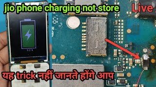 Jio F220 Charging Not Storejio F220 Fake Charging Solution