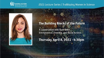 NHMU Lecture Series, Ayah Bdeir, Building Blocks of the Future