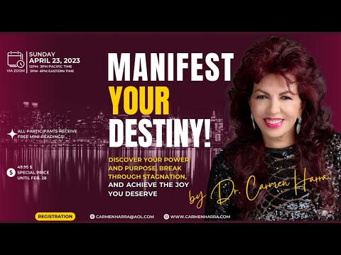 Manifest Your Destiny! - Workshop (EN)