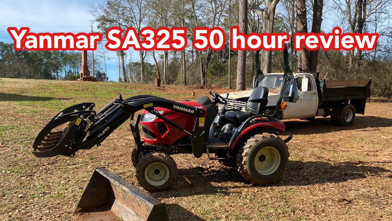 Yanmar SA325 Tractor 50 Hour Review