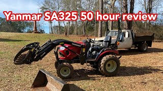 Yanmar SA325 50 hour review. Yanmar Tractor.