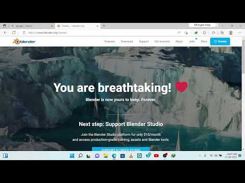 How To Download And Install Blender 3.2.2 / 3.2 For Windows 7,8,10,11 All Windows