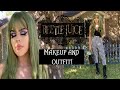 Glam Beetlejuice Makeup + Outfit!