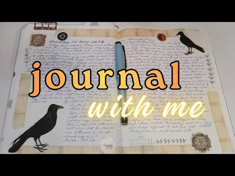 Journal with me | The Pen Diary (a whole spread!)