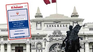 ¿Ya no hay conflicto de intereses? Familiares de congresistas podrán contratar con el Estado ¿Ya no hay conflicto de intereses? Familiares de congresistas podrán contratar con el Estado