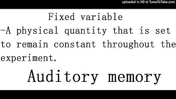 Fixed variable definition for SPM students (Auditory memory