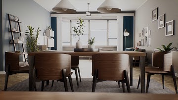 Unreal Engine 4.24 ArchViz Ray Tracing Interior Sample Video