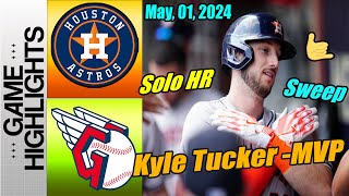 Astros vs Guardians [Highlights] 🚨 Kyle Tucker had the day to himself! He tried very hard today 🚨