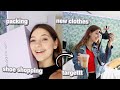 shopping, packing, and coffee shops! *target clothes haul*