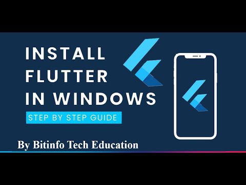 how to install flutter #flutter #install flutter in Vs code - YouTube