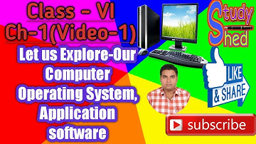 LET US EXPLORE OUR COMPUTER OPERATING SYSTEM, APPLICATION SOFTWARE (video-1)