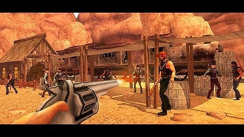 Wild West Guns Cowboy Shooter Gameplay Video Android/iOS