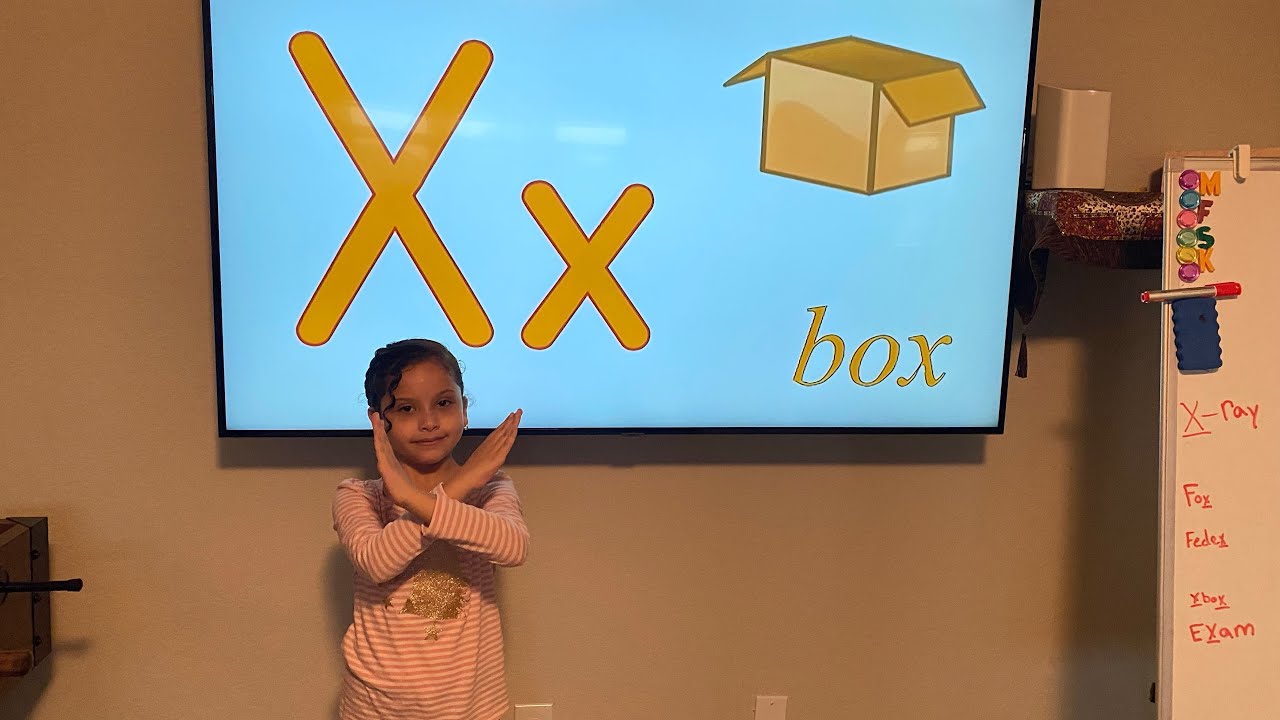Teaching the letter x YouTube
