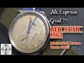 Red Star 1963 Column  Wheel Chronograph Review.