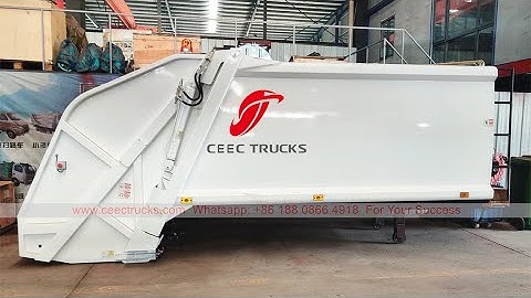 Factory price Waste compactor superstructure for sale