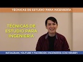 Técnicas de estudio para ingenieros