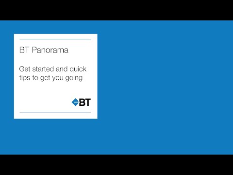 Get started with BT Panorama