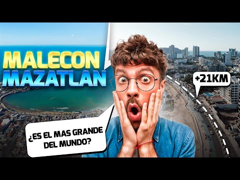 Malecón de MAZATLÁN SINALOA - Guía DEFINITIVA 2022